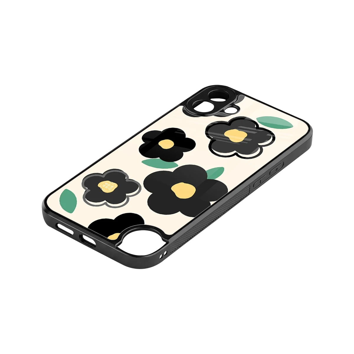 Petal Prism stylish phone case for cmf nothing phone 1 | glossy glass and slim fit