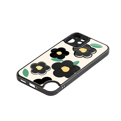 Petal Prism stylish phone case for cmf nothing phone 2 pro | glossy glass and slim fit