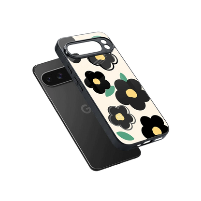 Petal Prism sleek google pixel 10 pro xl cover with tempered glass back and TPU edges