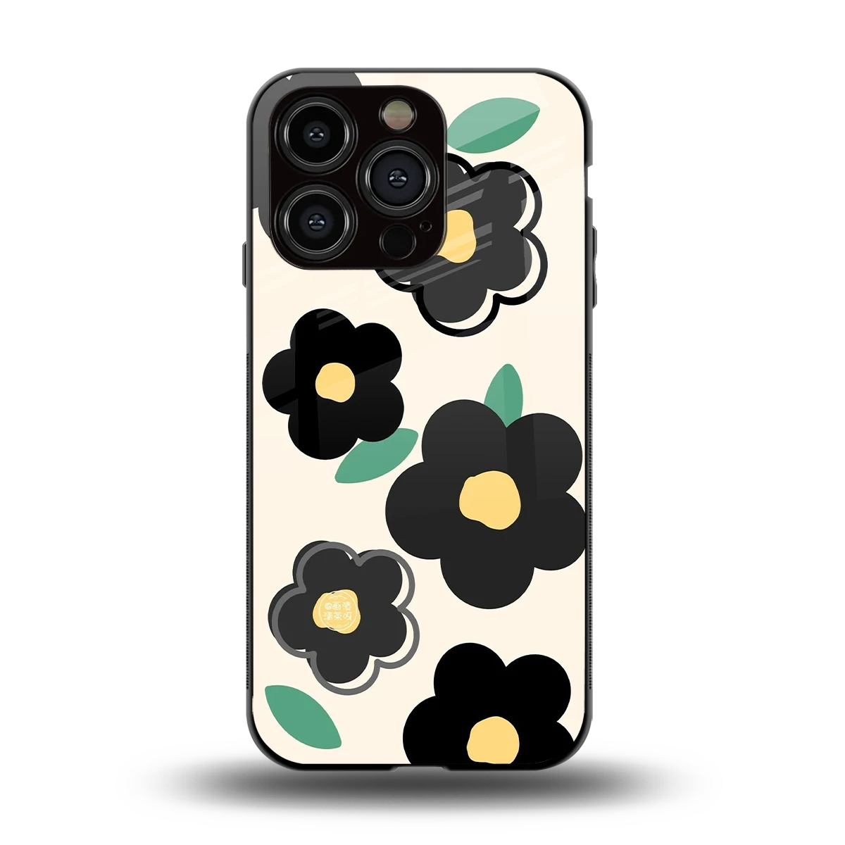 Petal Prism back phone cover | glass case for iphone 13 pro