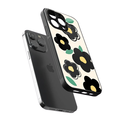 Petal Prism sleek iphone 15 pro max cover with tempered glass back and TPU edges