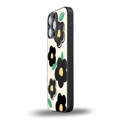 Petal Prism iphone 15 pro max mobile cover | shockproof glass phone case