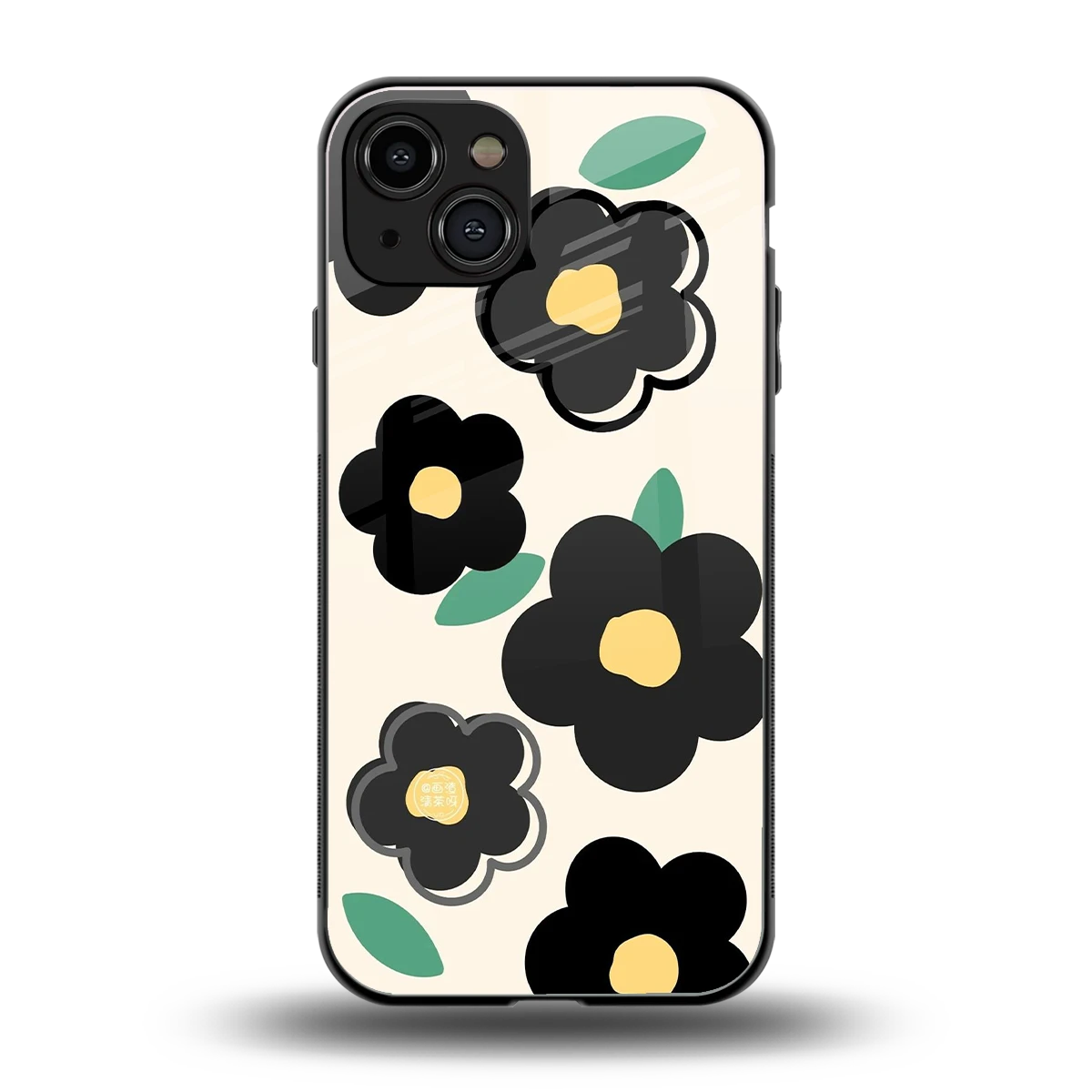 Petal Prism back phone cover | glass case for iphone 15