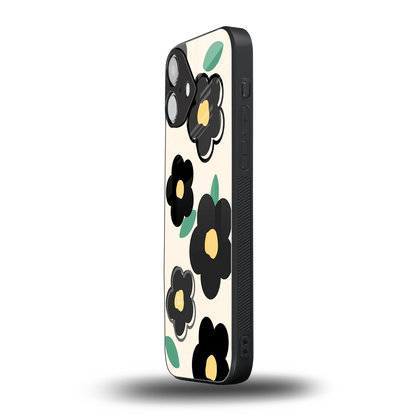 Petal Prism iphone 16 plus mobile cover | shockproof glass phone case