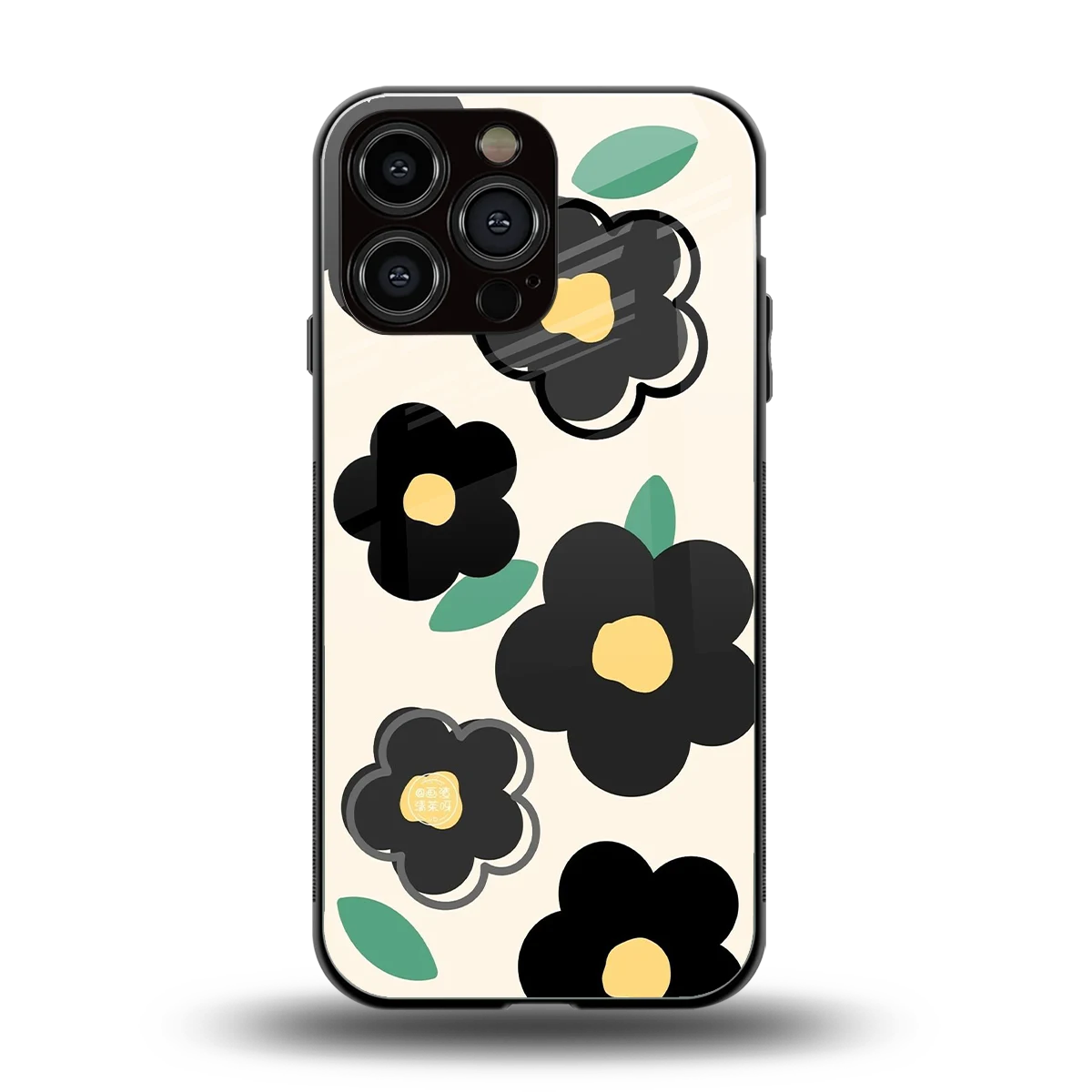 Petal Prism back phone cover | glass case for iphone 16 pro max