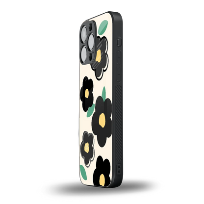 Petal Prism iphone 16 pro max mobile cover | shockproof glass phone case