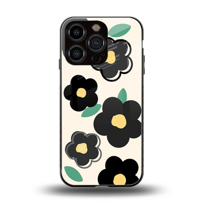 Petal Prism back phone cover | glass case for iphone 16 pro