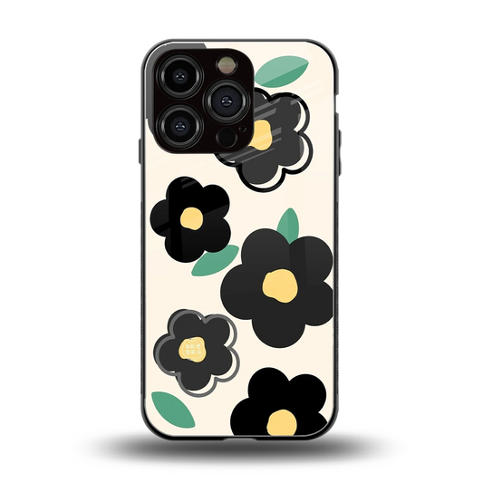Petal Prism back phone cover | glass case for iphone 16 pro
