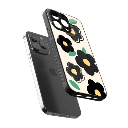 Petal Prism sleek iphone 16 pro cover with tempered glass back and TPU edges