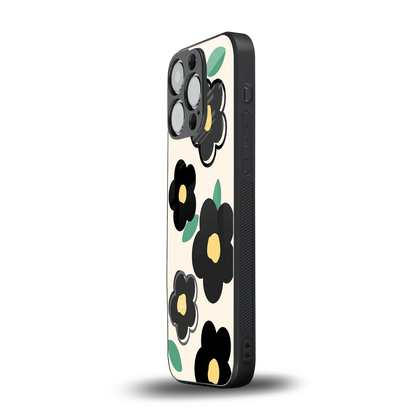 Petal Prism iphone 16 pro mobile cover | shockproof glass phone case