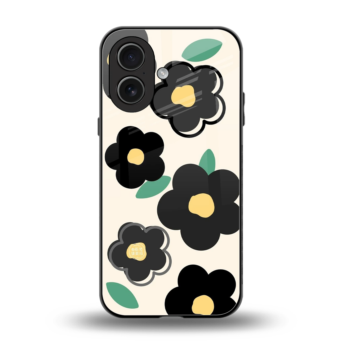 Petal Prism back phone cover | glass case for iphone 17