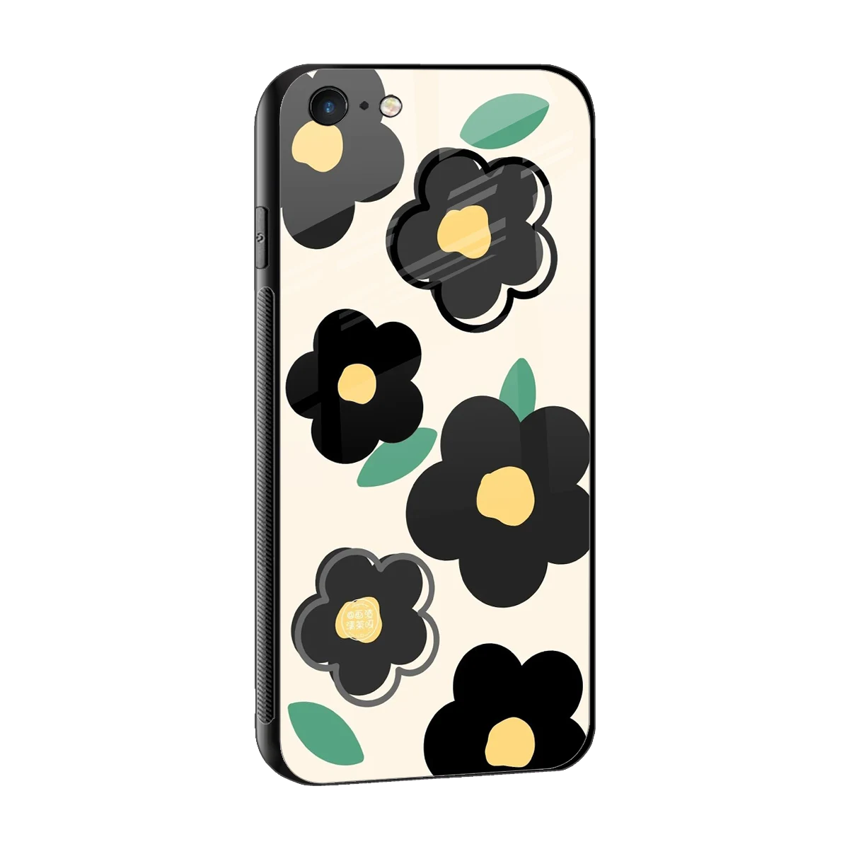 Petal Prism sleek iphone 6 cover with tempered glass back and TPU edges