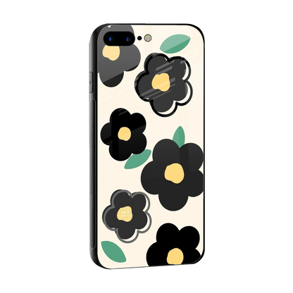 Petal Prism sleek iphone 7 plus cover with tempered glass back and TPU edges