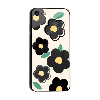 Petal Prism sleek iphone 7 cover with tempered glass back and TPU edges