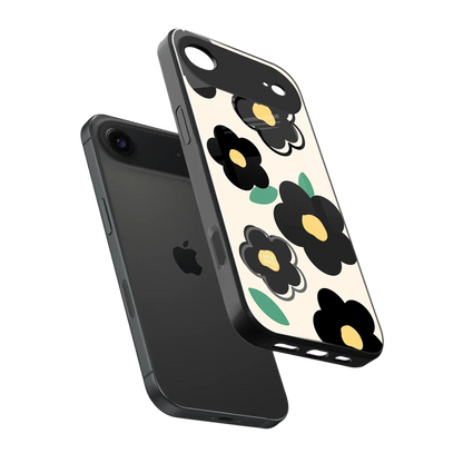 Petal Prism sleek iphone air cover with tempered glass back and TPU edges