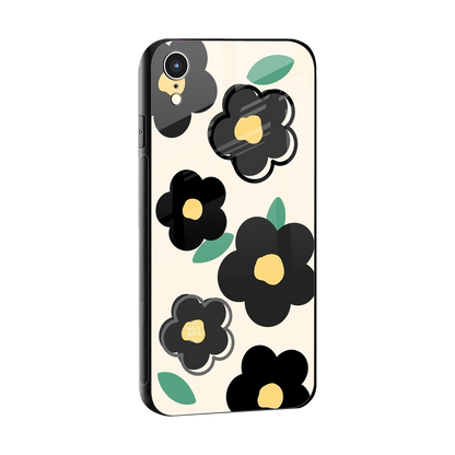Petal Prism sleek iphone xr cover with tempered glass back and TPU edges