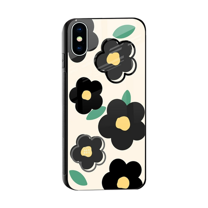 Petal Prism sleek iphone xs cover with tempered glass back and TPU edges