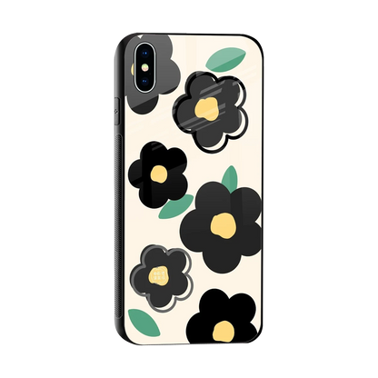 Petal Prism sleek iphone xs max cover with tempered glass back and TPU edges