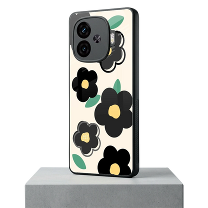 Petal Prism iqoo neo 10r 5g mobile cover | shockproof glass phone case