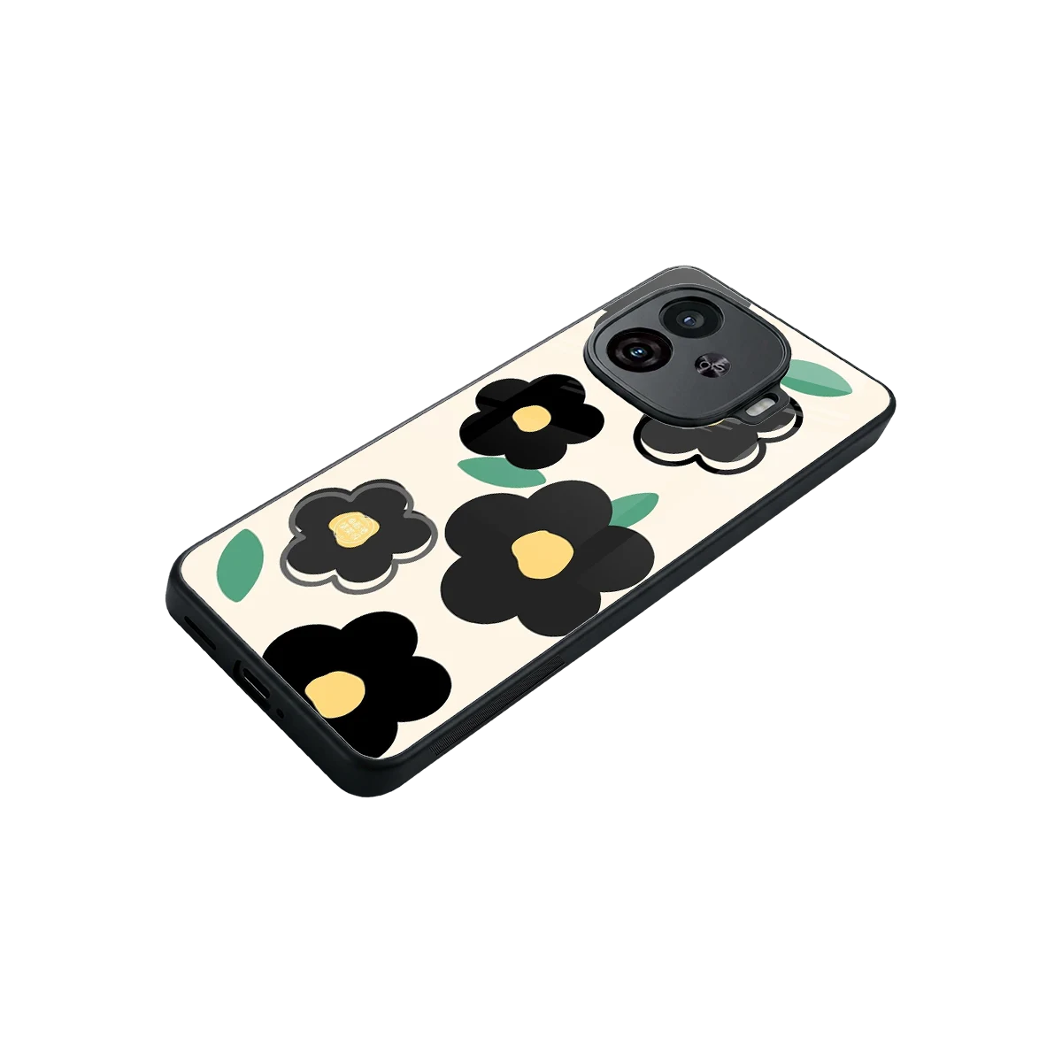 Petal Prism stylish phone case for iqoo neo 10r 5g | glossy glass and slim fit