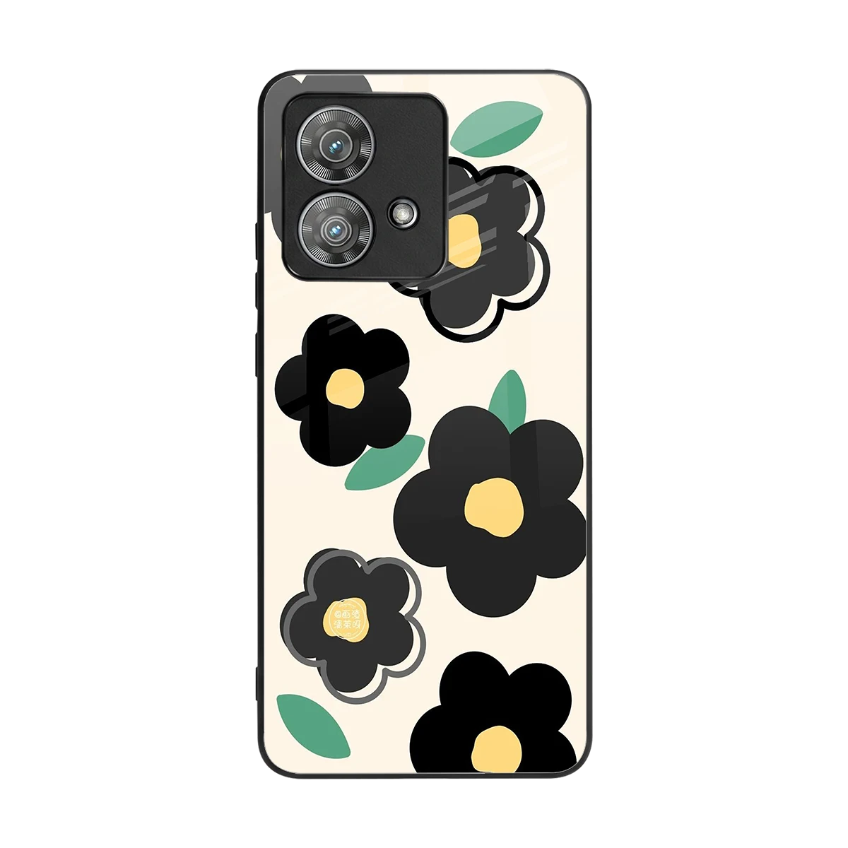 Petal Prism back phone cover | glass case for motorola edge 40 neo 5g