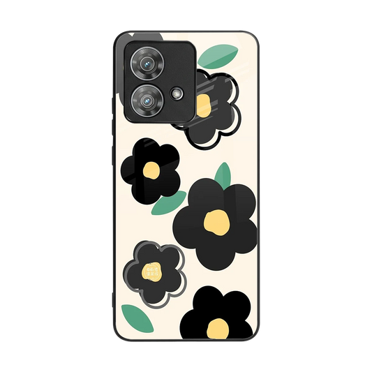 Petal Prism back phone cover | glass case for motorola edge 40 neo 5g