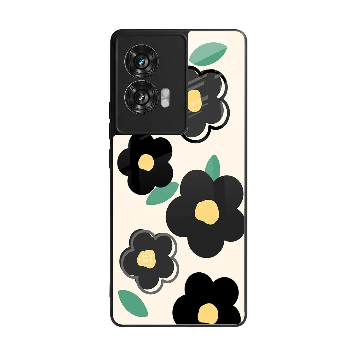 Petal Prism back phone cover | glass case for motorola edge 50 fusion