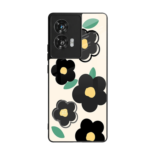 Petal Prism back phone cover | glass case for motorola edge 50 fusion
