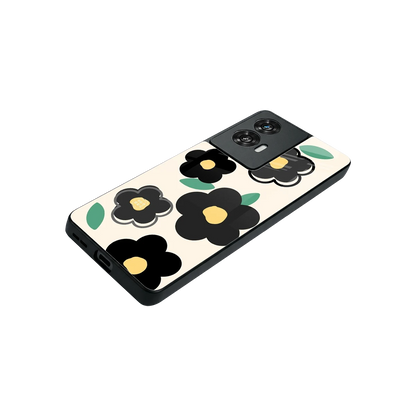 Petal Prism stylish phone case for motorola edge 50 fusion | glossy glass and slim fit