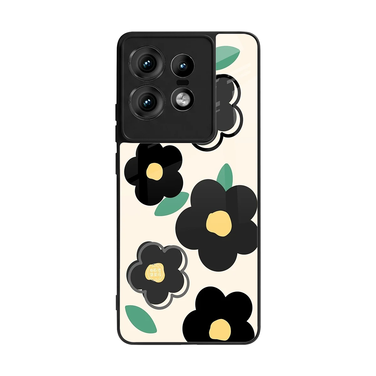 Petal Prism back phone cover | glass case for motorola edge 50 pro