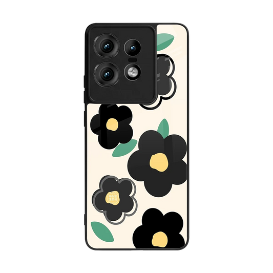 Petal Prism back phone cover | glass case for motorola edge 50 pro