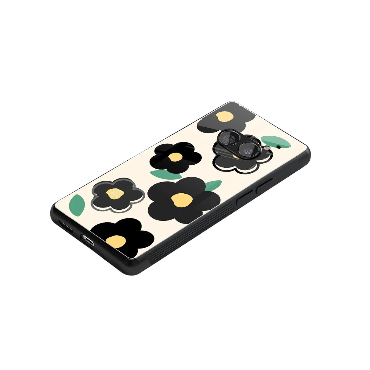 Petal Prism stylish phone case for nothing phone 2a | glossy glass and slim fit