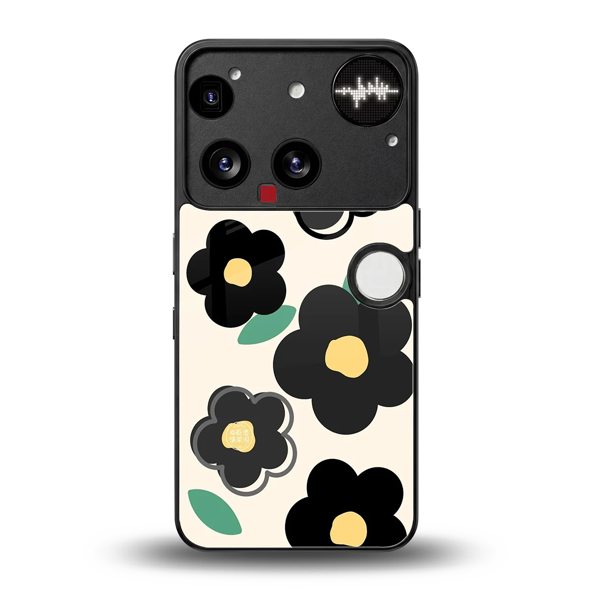 Petal Prism back phone cover | glass case for nothing phone 3