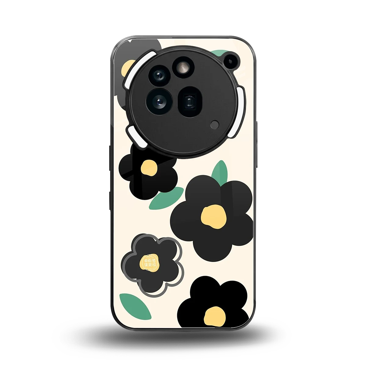 Petal Prism back phone cover | glass case for nothing phone 3a pro