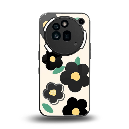 Petal Prism back phone cover | glass case for nothing phone 3a pro