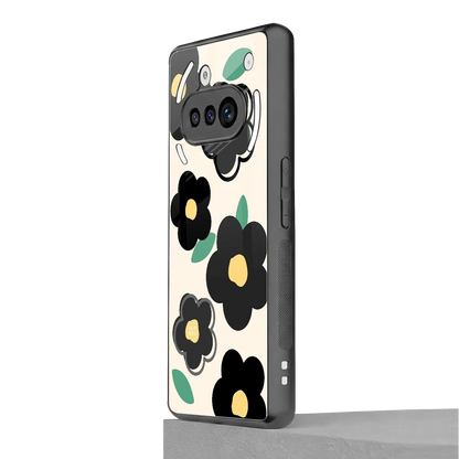 Petal Prism nothing phone 3a mobile cover | shockproof glass phone case