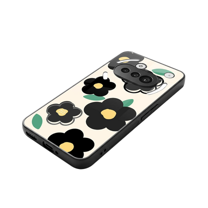 Petal Prism stylish phone case for nothing phone 3a | glossy glass and slim fit