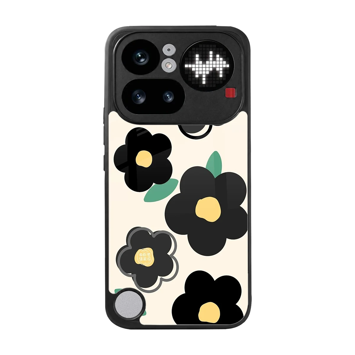 Petal Prism back phone cover | glass case for nothing phone 4a pro