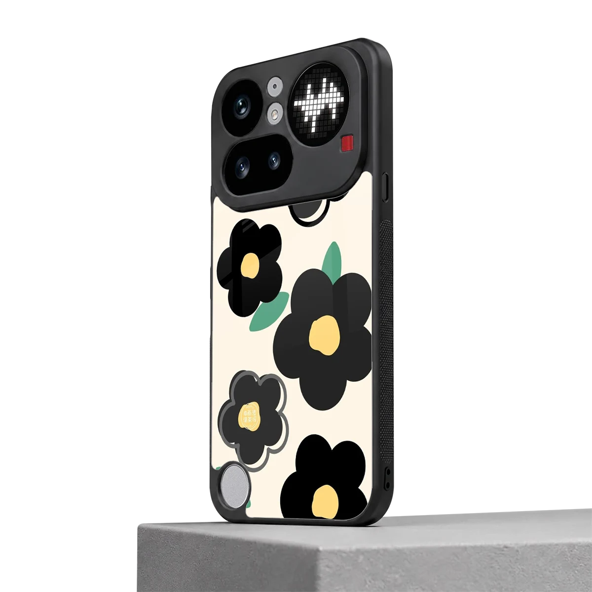 Petal Prism nothing phone 4a pro mobile cover | shockproof glass phone case