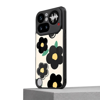 Petal Prism nothing phone 4a pro mobile cover | shockproof glass phone case