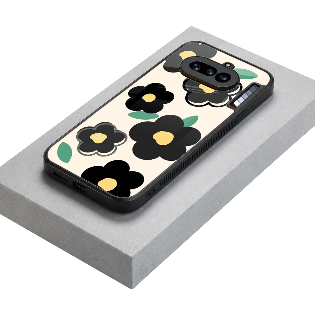 Petal Prism stylish phone case for nothing phone 4a | glossy glass and slim fit