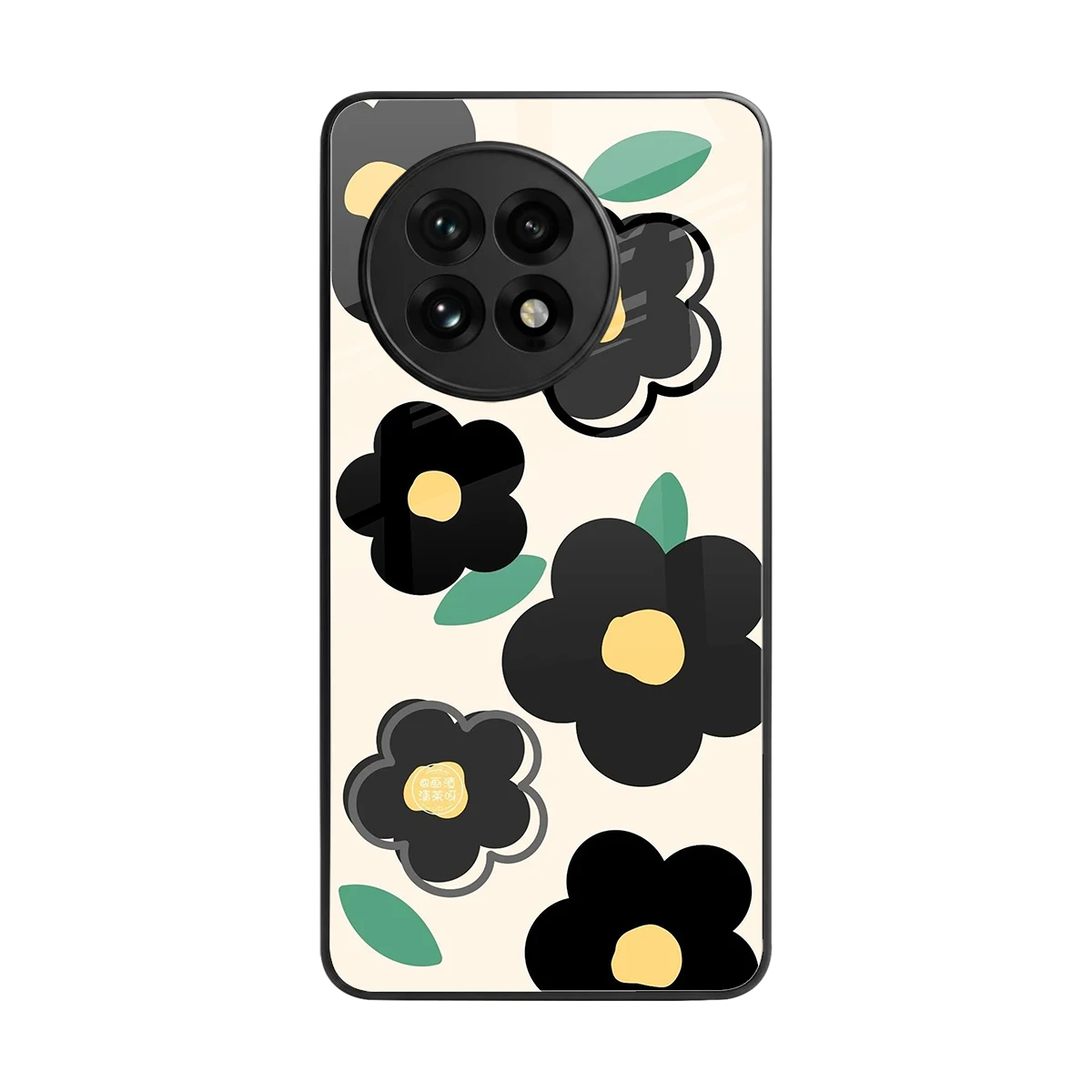 Petal Prism back phone cover | glass case for oneplus 13r