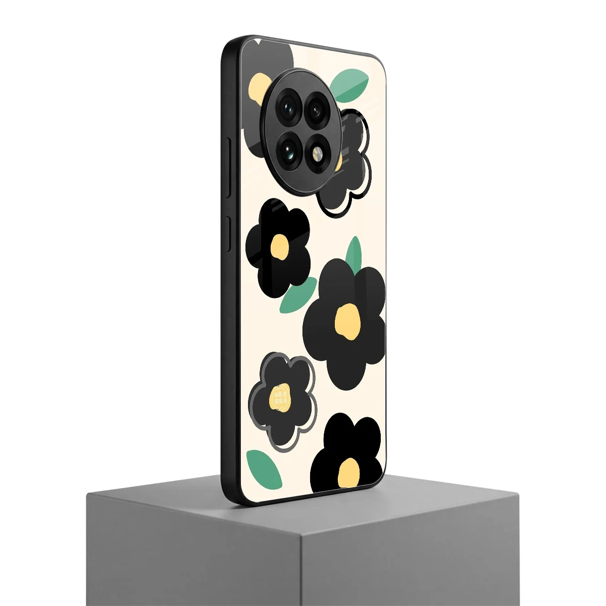 Petal Prism oneplus 13r mobile cover | shockproof glass phone case