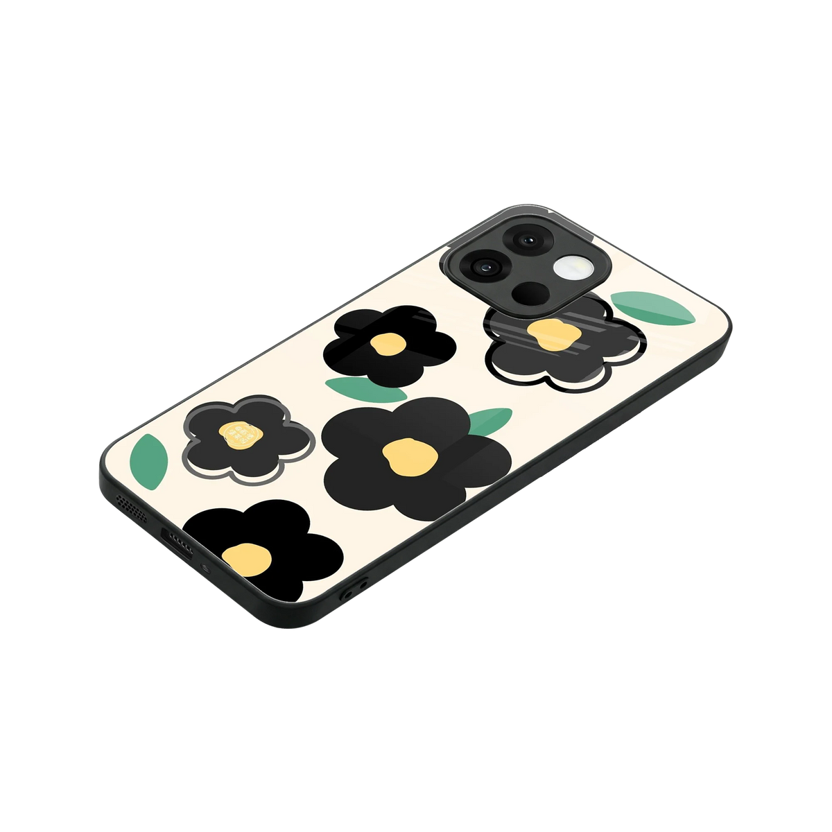 Petal Prism stylish phone case for oneplus 13s | glossy glass and slim fit