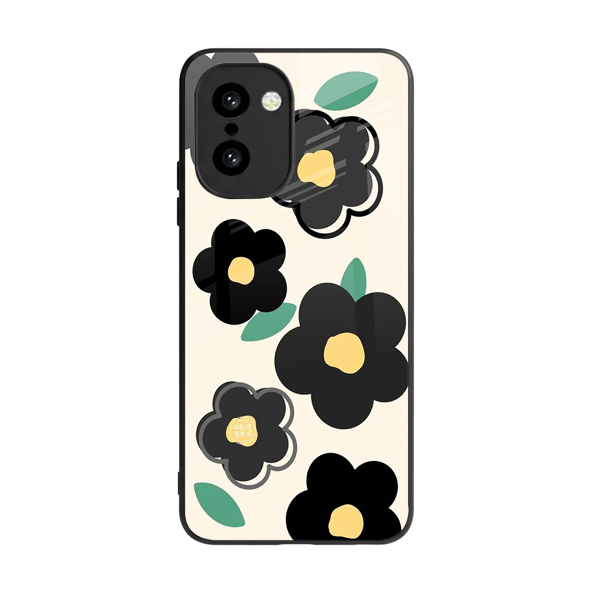 Petal Prism back phone cover | glass case for oneplus 15r