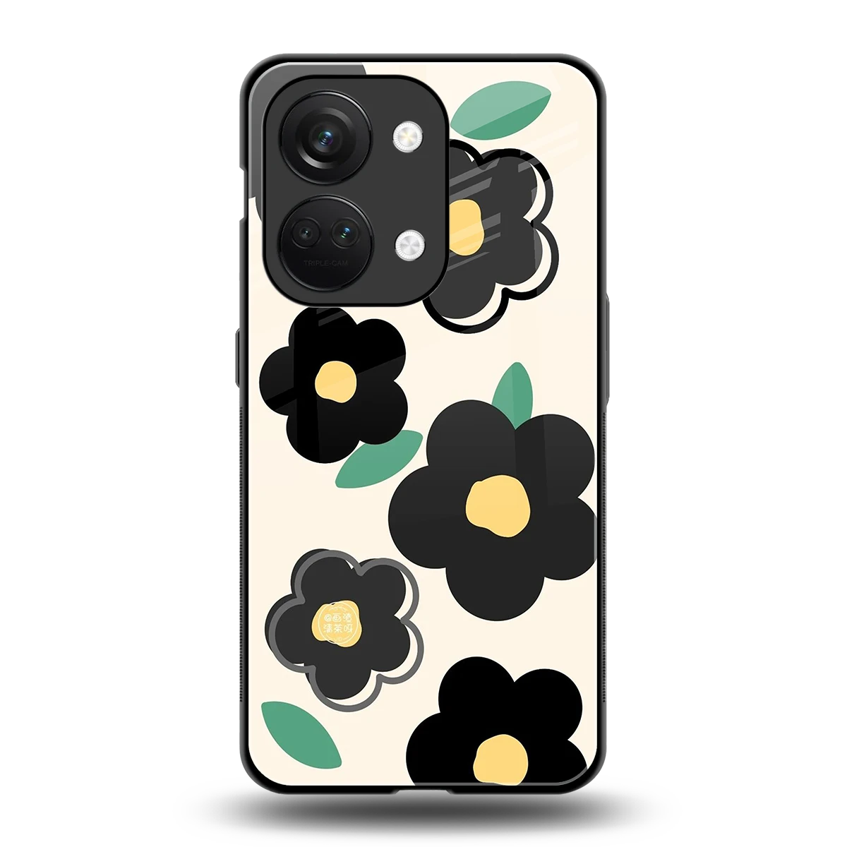 Petal Prism back phone cover | glass case for oneplus nord 3