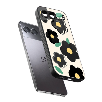 Petal Prism sleek oneplus nord 4 cover with tempered glass back and TPU edges