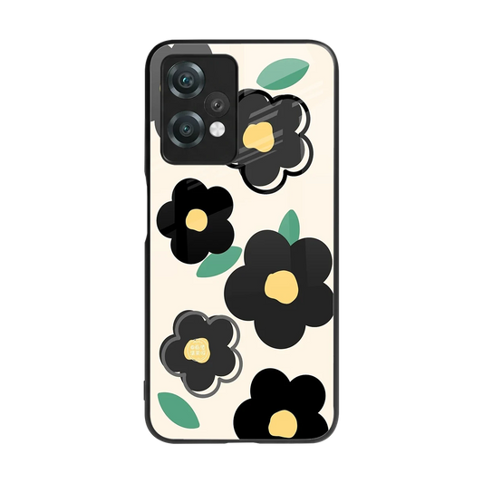 Petal Prism back phone cover | glass case for oneplus nord ce 2 lite