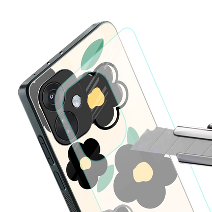 Petal Prism stylish phone case for oneplus nord ce 3 | glossy glass and slim fit