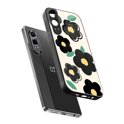 Petal Prism sleek oneplus nord ce 4 lite cover with tempered glass back and TPU edges